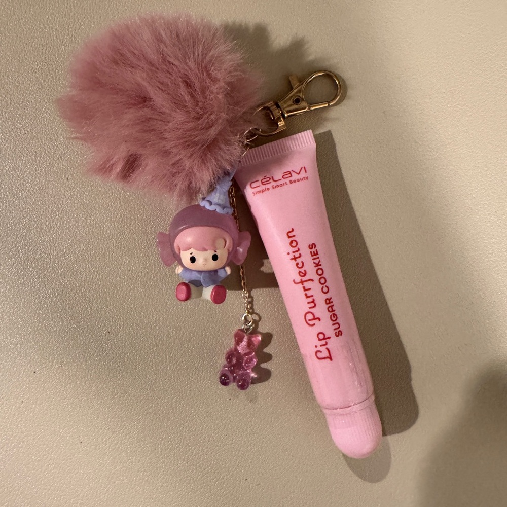 CeLavi + PopMart Pink Lip Purrfection Charm
